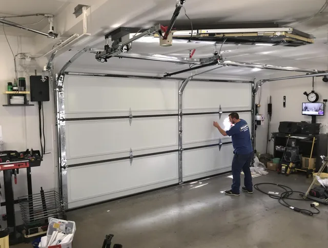 Professional garage door repair service by Kingston Garage Door Repair in Kingston