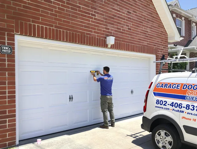 Local garage door repair service by Kingston Garage Door Repair in Kingston