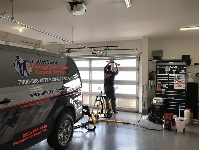 Kingston Garage Door Repair team performing same-day garage door repair in Kingston